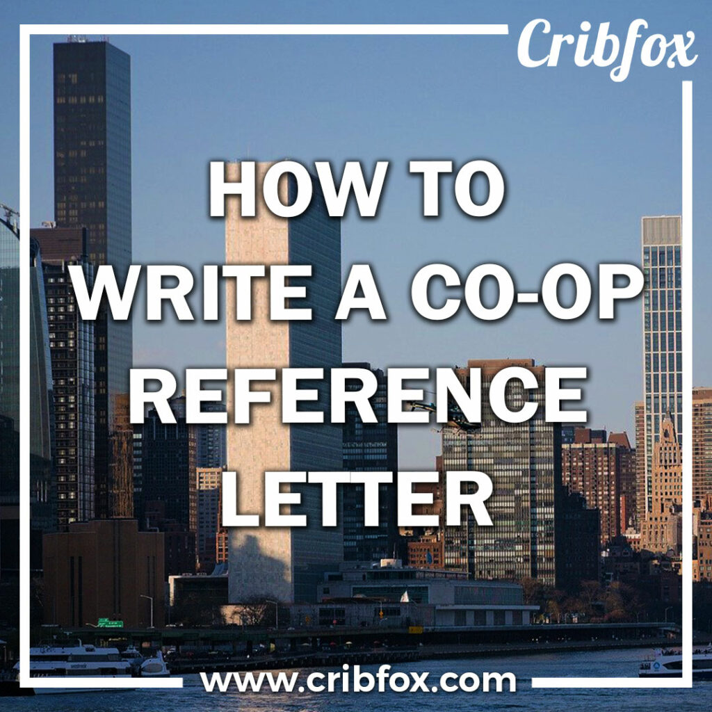 How to Write a Co-op Reference Letter