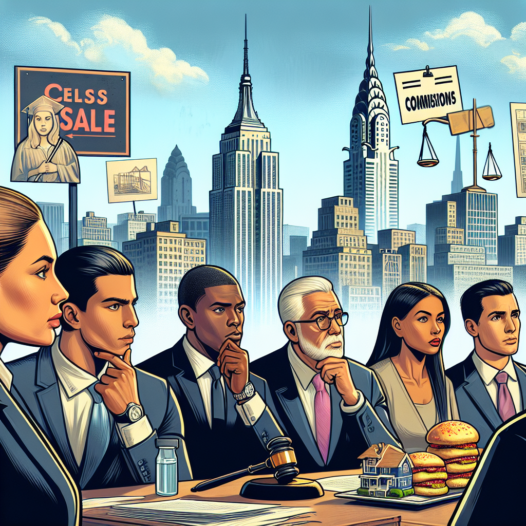 Breakout Content AI generated featured image for a blog article about How Does the Jury Verdict in Class-Action Lawsuit Over Commissions Affect NYC Real Estate Agents?