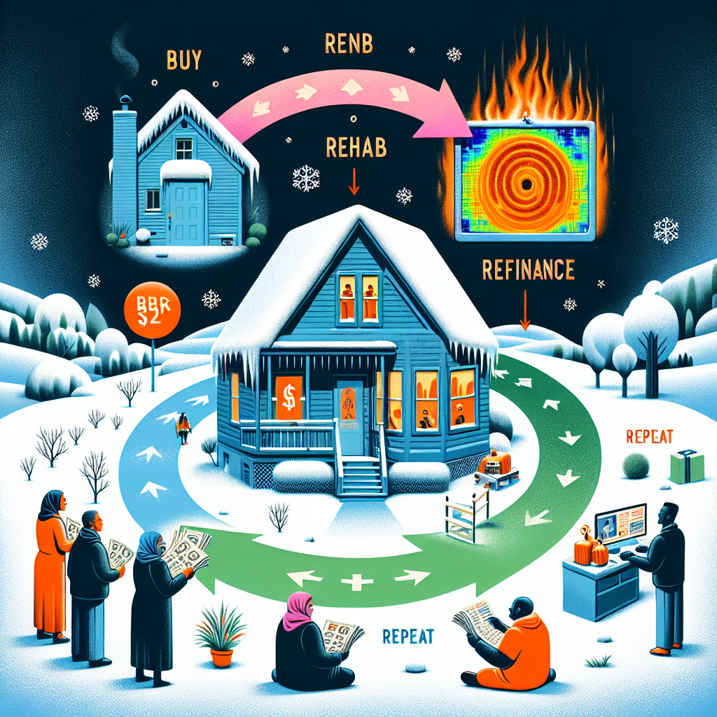 Breakout Content AI generated featured image for a blog article about Understanding the BRRRR Strategy for Real Estate Investing
